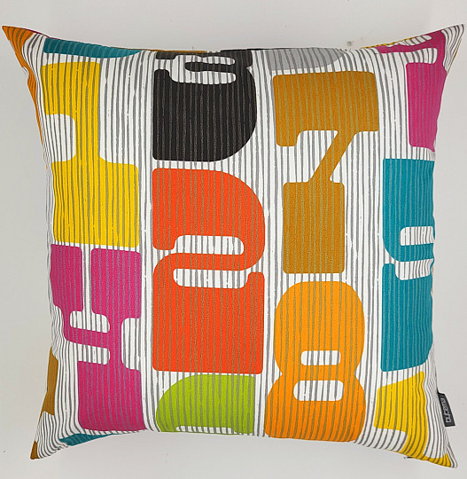 Housse de coussin déco NUMÉROS