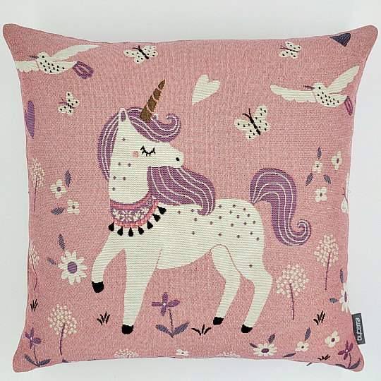 Taie d&#39;oreiller tapisserie Licorne
