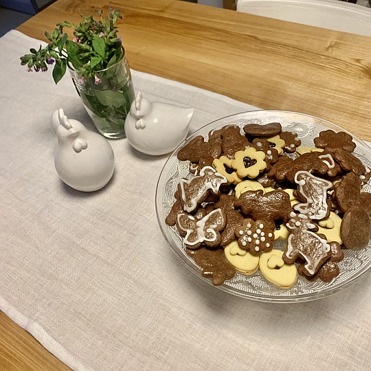 Nappe en lin VERONA blanc