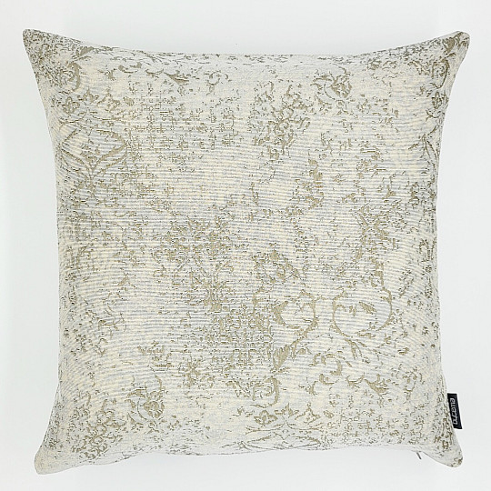 Housse de coussin tapisserie MARBRE BEIGE
