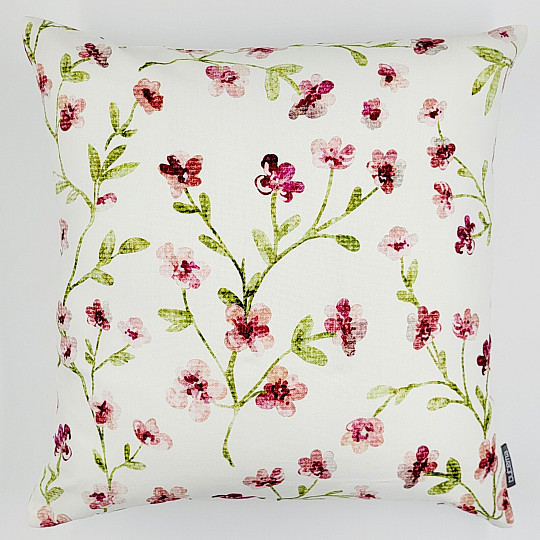 Housse de coussin déco SAKURA ROSE