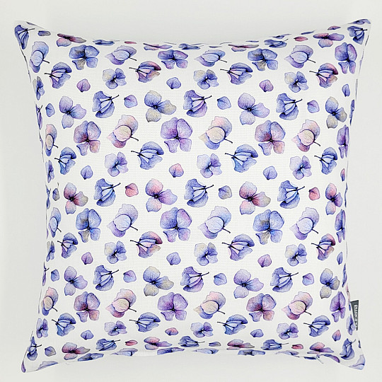 Enduit décoratif FLEURS BLEU VIOLET DU MONTANA