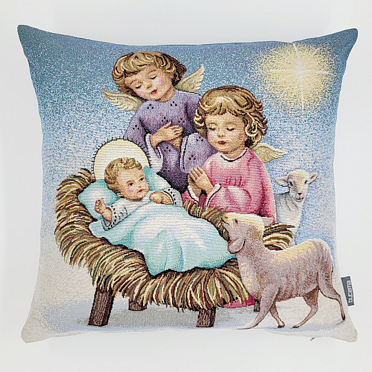 Tapisserie de Noël JÉSUS DANS LA MANGER