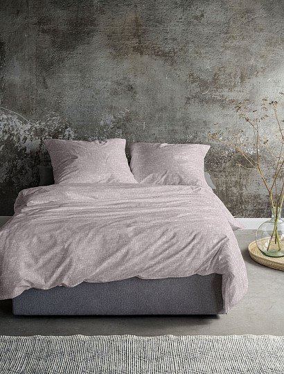 Parure de lit en flanelle de luxe IRISETTE KOALA 8544-60 vieux rose