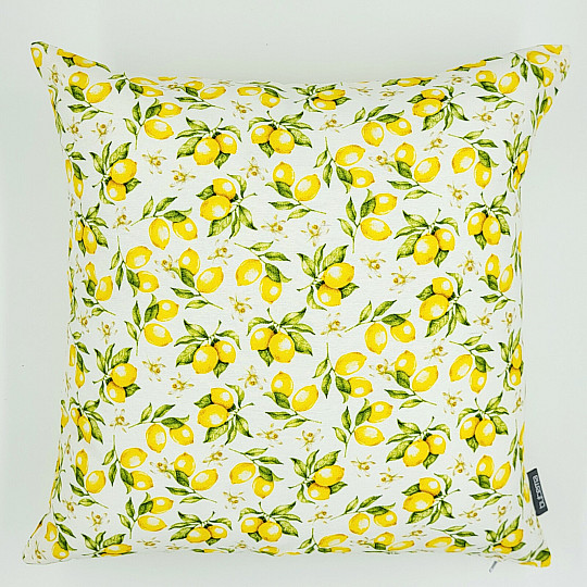 Housse de coussin déco LEMON DELIGHT
