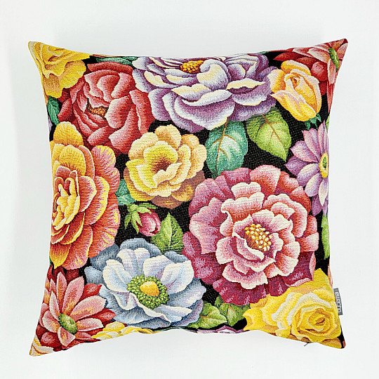 Housse tapisserie FLEURS D&#39;ÉTÉ