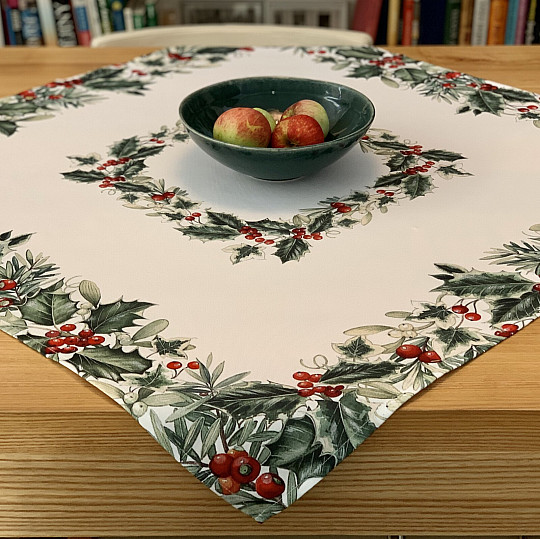 Nappe Noël BAIES ROUGES