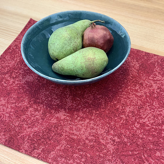 Tapis tapisserie MARBRE ROUGE