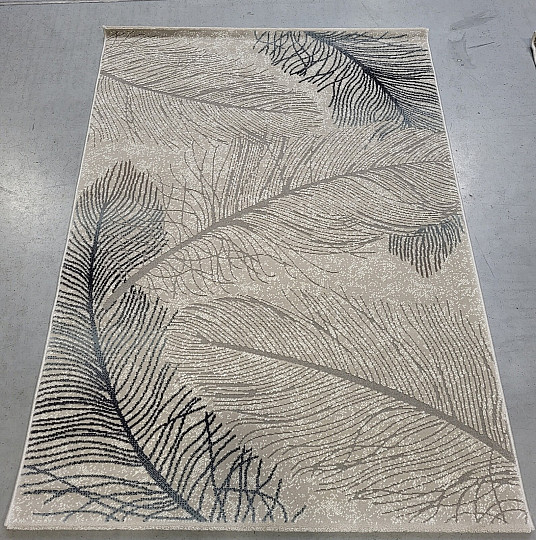 Tapis pièce BOHO FEUILLES