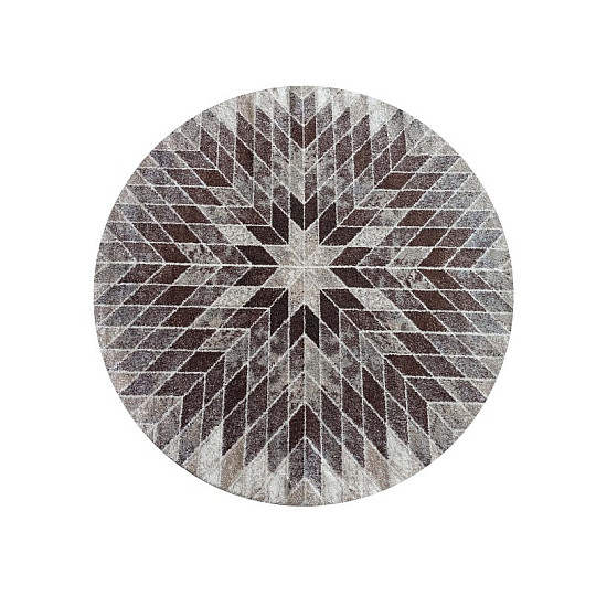 Tapis en pièce PANAMERO 10 cercle beige