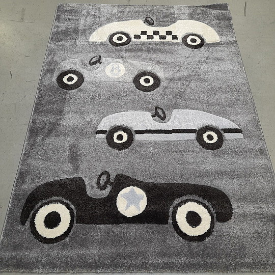 Tapis pour enfants HAPPY argent