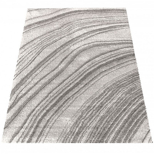 Tapis en pièces SERENITY 02 gris