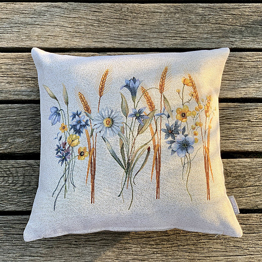 Housse de coussin Gobelin COMTES D'OR