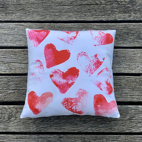 Taie doreiller COEUR AMOUR