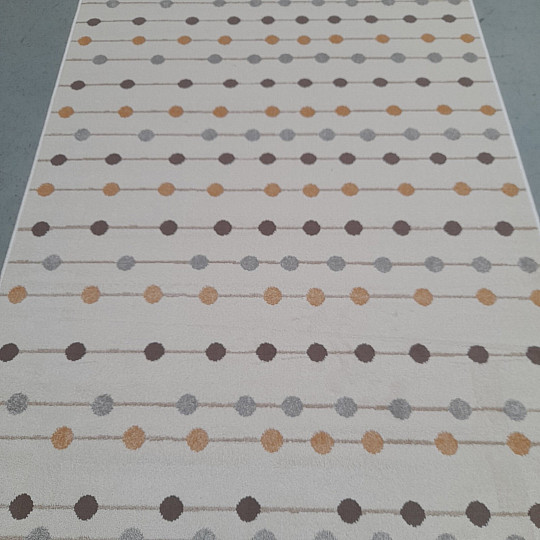 Tapis moderne TERRA à roulettes