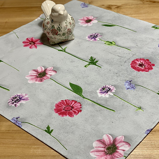 Nappe FLEURS PEINTES