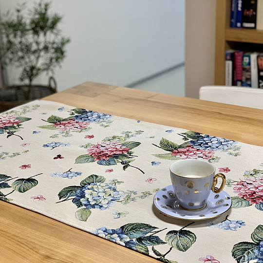 Nappe et foulard en tapisserie HORTENZIE ZOE