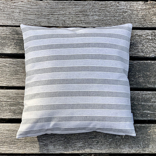 Taie d&#39;oreiller décorative TREBOL STRIPES GREY