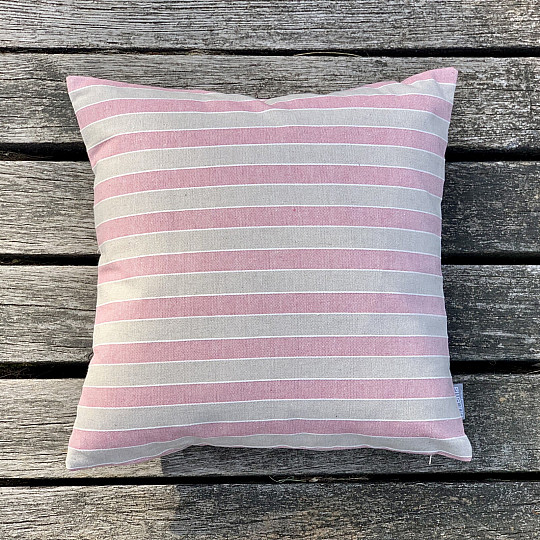 Taie d&#39;oreiller décorative TREBOL PINK STRIPES