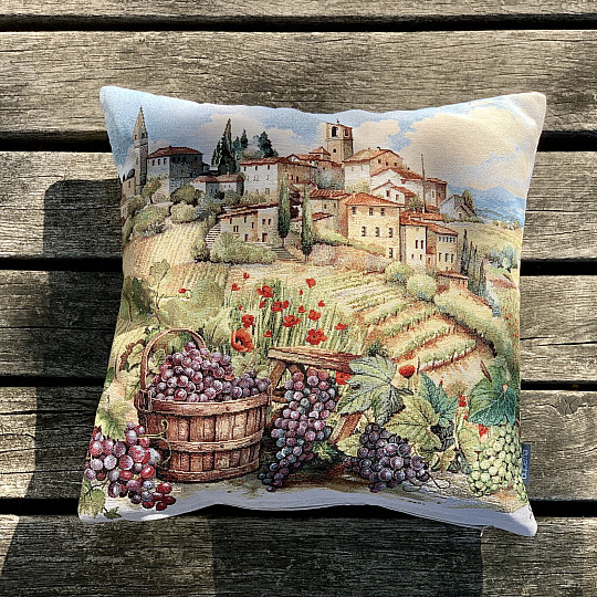Taie d'oreiller tapisserie VINICE