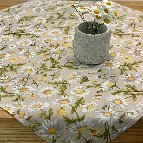 Nappe et écharpe DAISIES