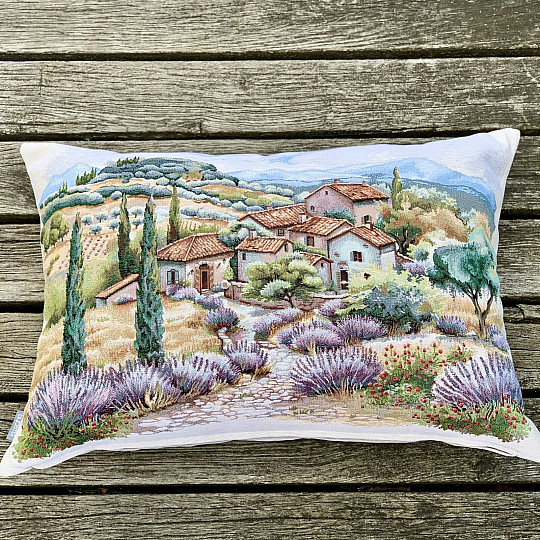 Coussin tapisserie TOSCANE