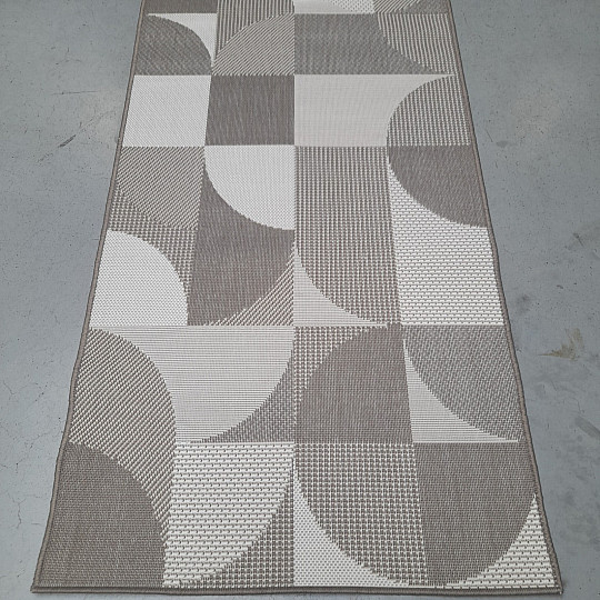 Tapis d'extérieur Duce, gris-beige