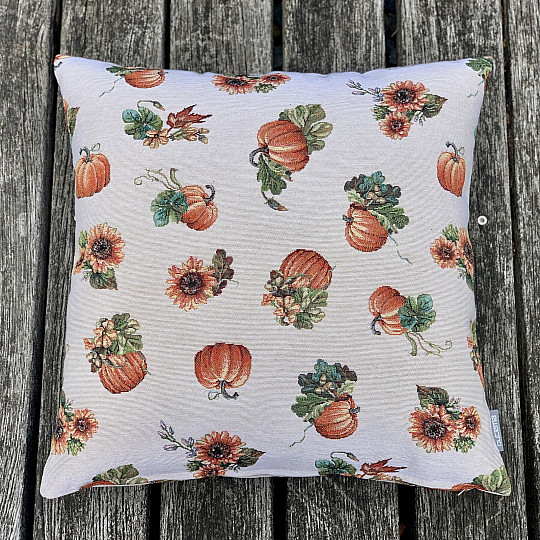 Taie d'oreiller tapisserie PUMPKIN PICKUP