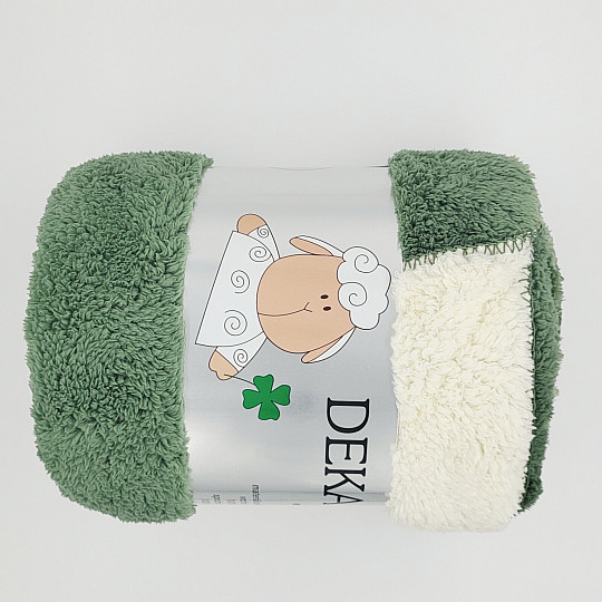 Couverture mouton-mouton VERT FORÊT