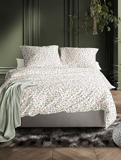 Satin de coton de luxe IRISETTE TOKIO 8567-10 BLANC