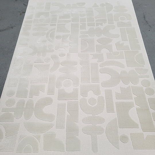 Tapis pièce BOHO géométrie lumière