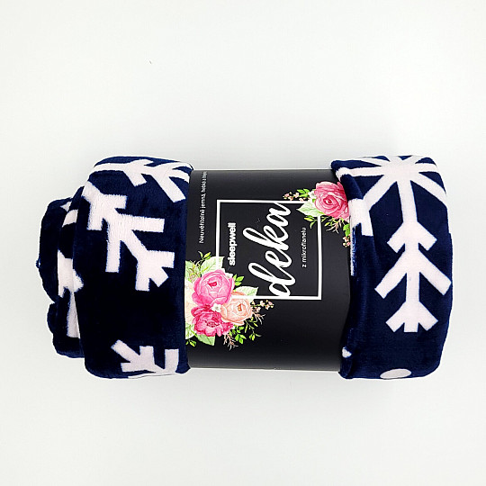 Couverture MF FLAKE BLEU