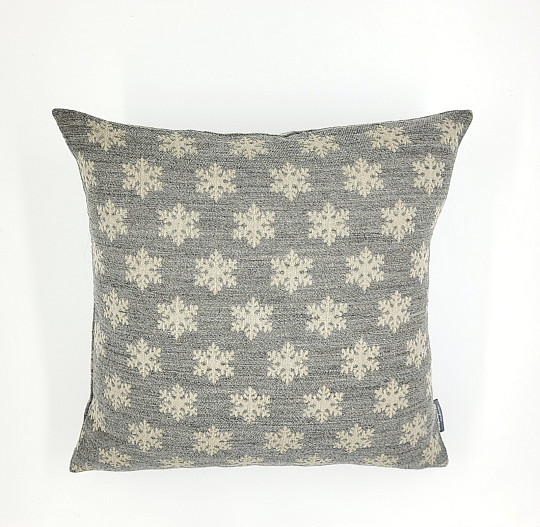 Housse décorative luxueuse FLAKES GREY A