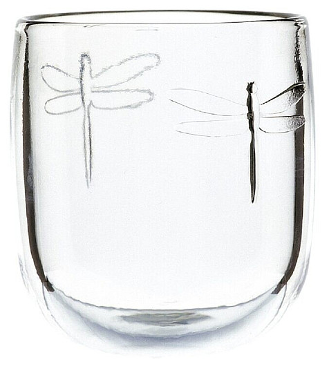 VERRE LIBELLULE