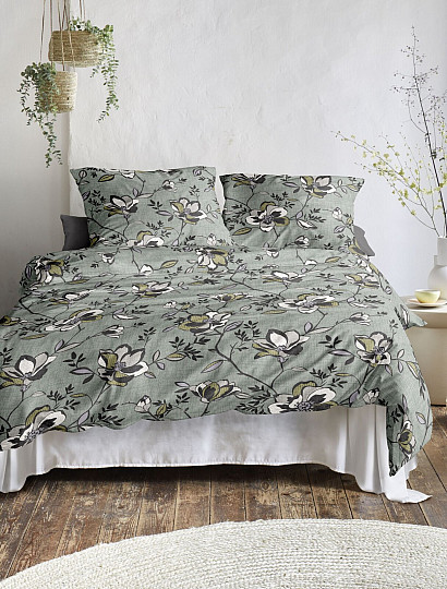 Parure de lit en flanelle de luxe IRISETTE KOALA 8616-30 VERT