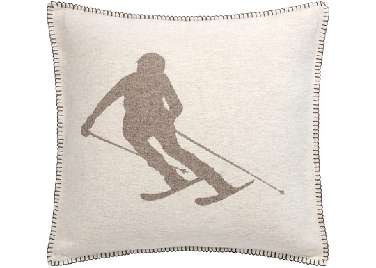 Housse décorative DF LUCA SKIER BEIGE