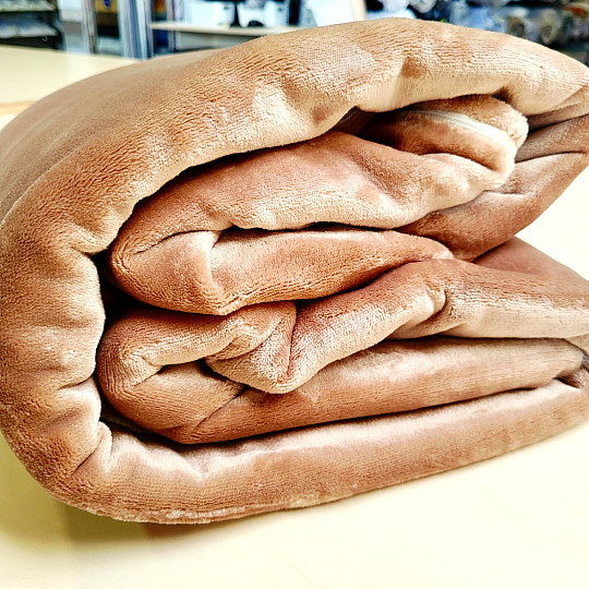 Literie en microflanelle CHOCOLAT