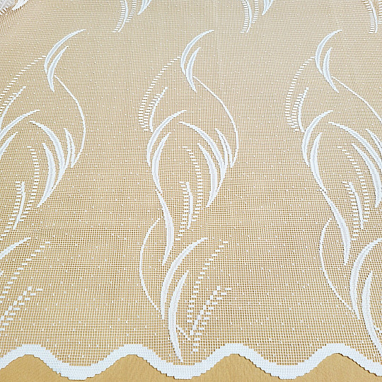 Rideau Jacquard V2502 blanc