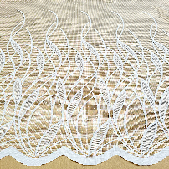 Rideau Jacquard V2501 blanc