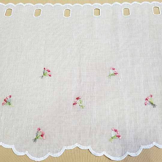 Rideau en vitrail TULIPES MINI