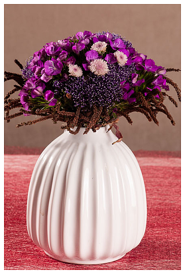 VASE BLANC DE TOLEDO