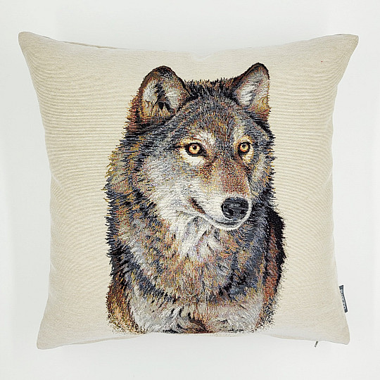 Taie d'oreiller en tapisserie LOUP