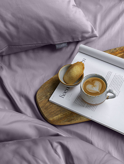 Taie d'oreiller en satin - sauge 32