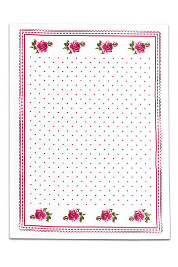 Serviettes de grand-mère Roses roses