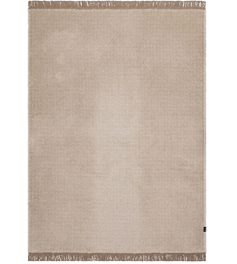 Couverture VIENNA ECRU à franges