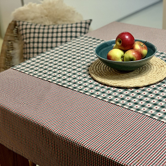 Taie d'oreiller décorative OSLO MINI KÁRO