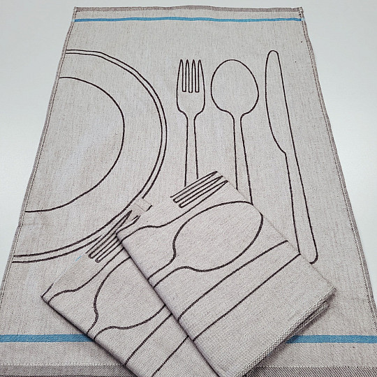 Serviettes en coton LAVE-VAISSELLE