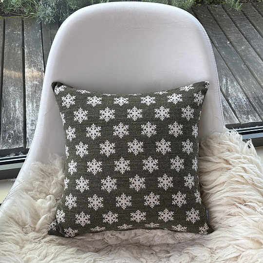 Revêtement décoratif luxueux FLAKES BRUN-VERT A
