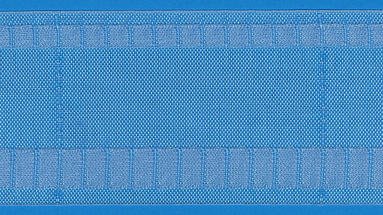 Ruban froncé pour rideaux 8 cm 1:2