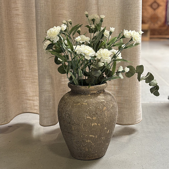 Vase en céramique TAVIR 24x30 or rustique
